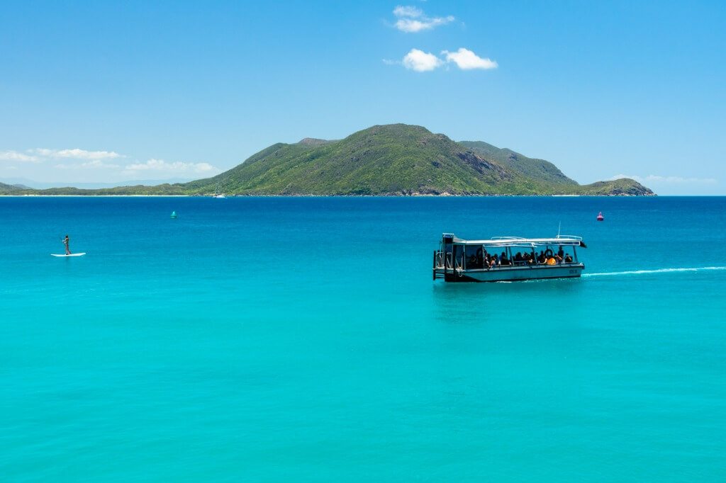 Take a quick trip out to Fitzroy Island while on your Australia cruise